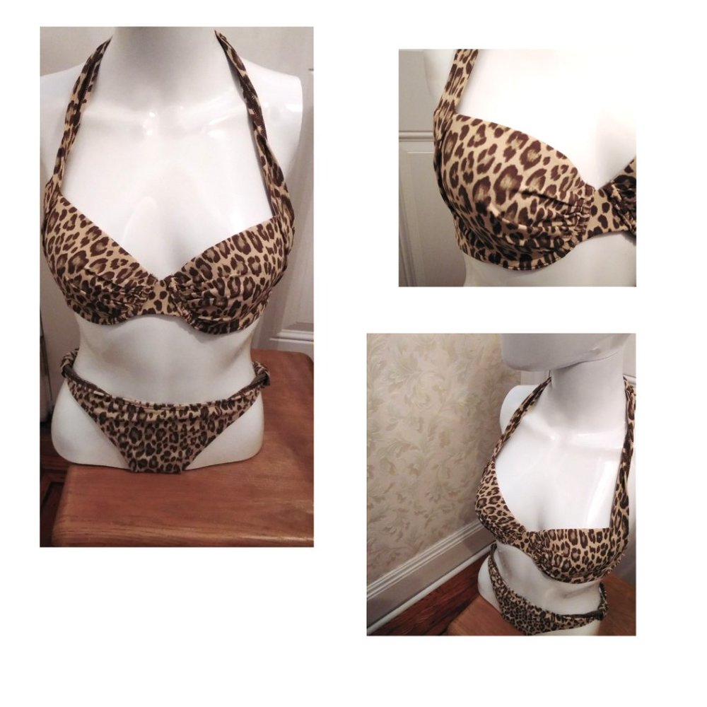 TOMMY BAHAMA  Leopard Beach Print Bikini